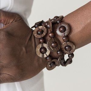 Wooden bracelet